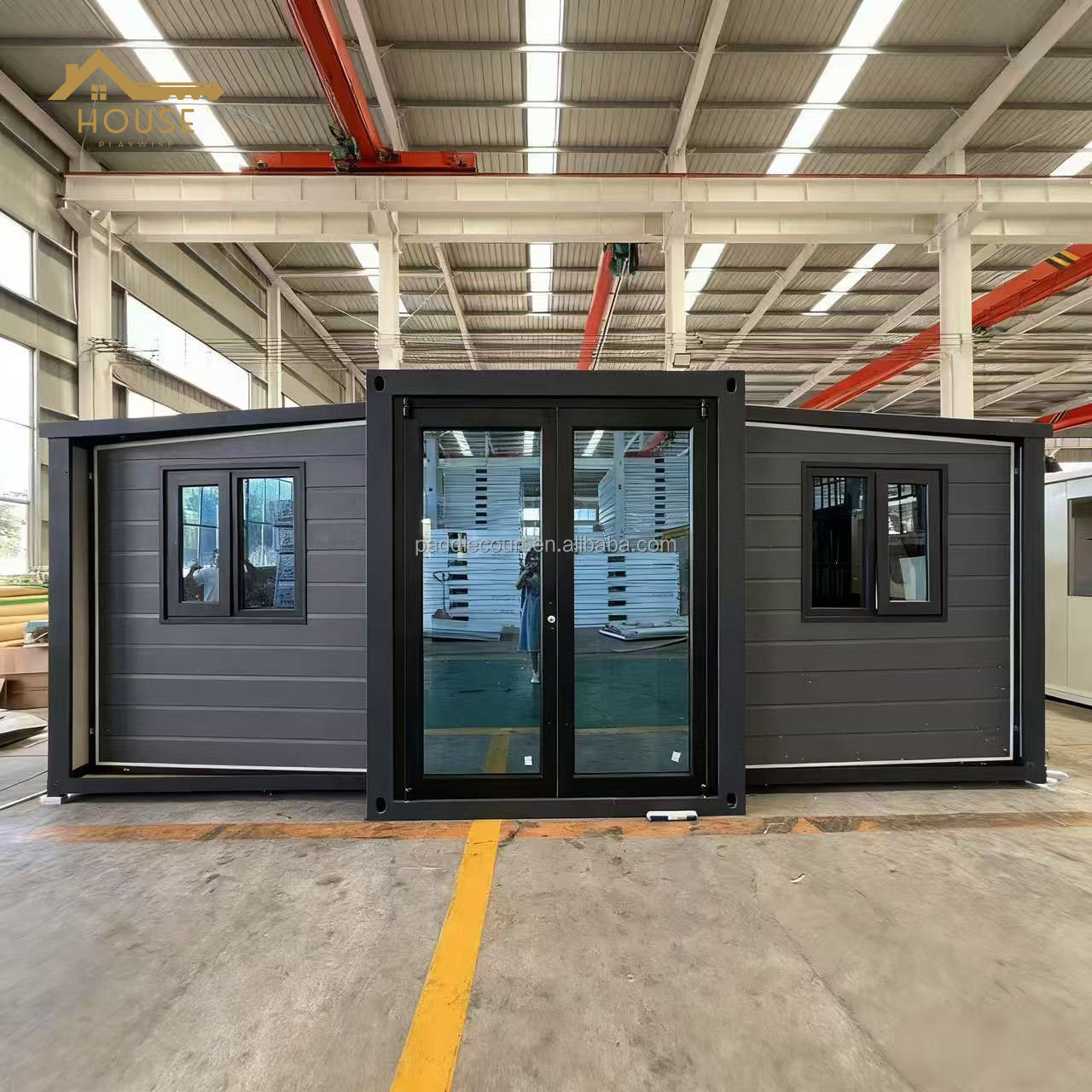 Popular Expandable Portable Prefabricated Metal Garage Collapsible Mini Modular Mobile Steel Structure Container Home