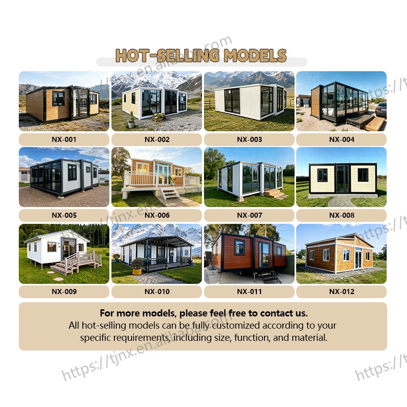 Mobile Living Home 3 4 Bedrooms Prefabricated Modular House 20ft 30ft Expandable Container House