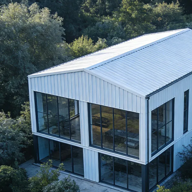 Luxury Container Villa Exterior