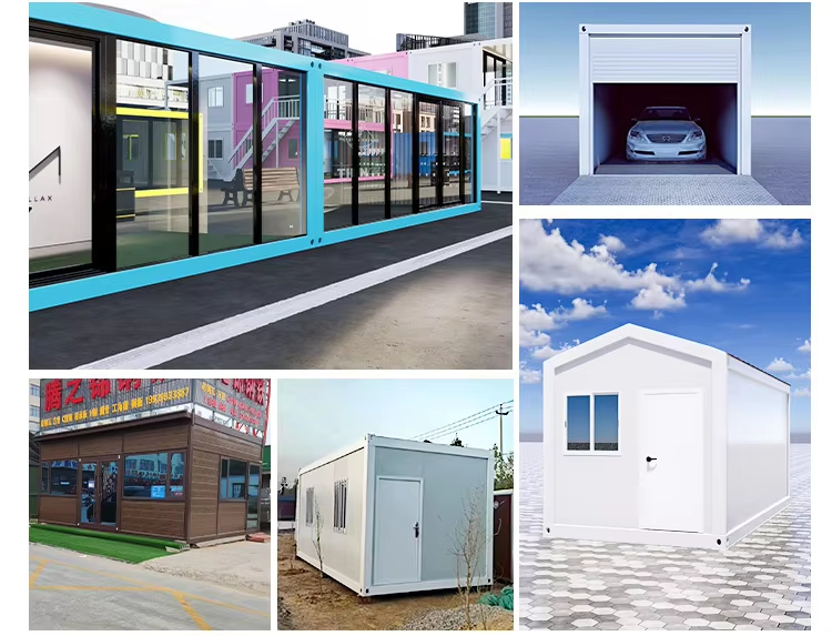 Detachable prefabricated container commercial street