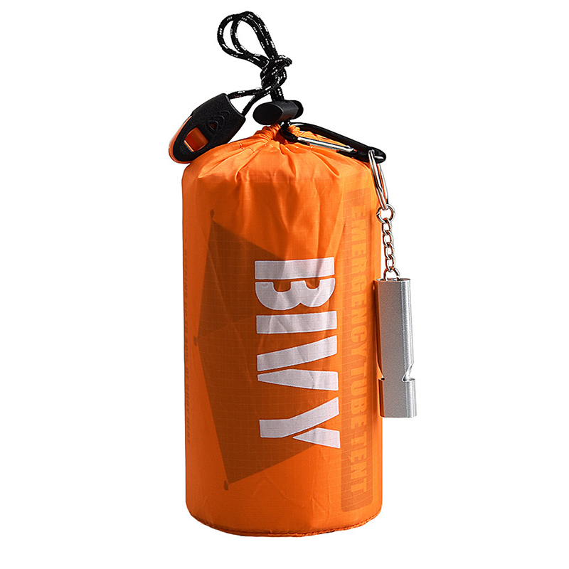 Portable 2-Person Waterproof Emergency Tent For Outdoor Hiking &amp; Camping Survival Shelter With Aluminum Poles Automatic Features
