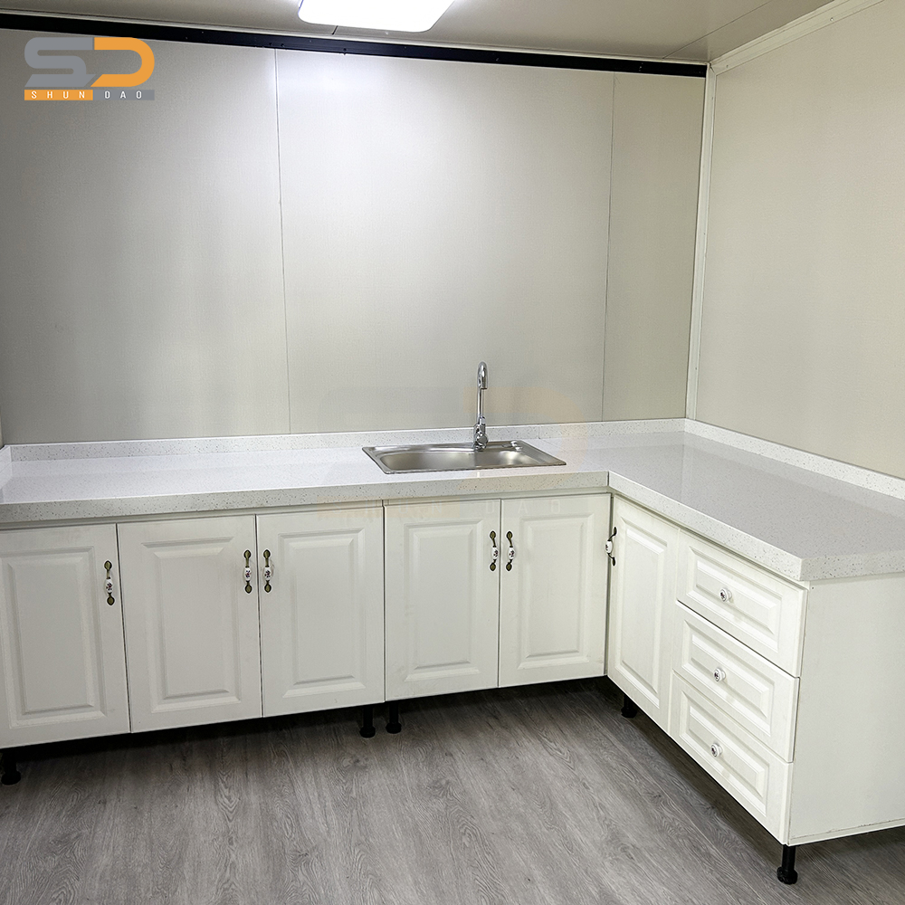 20ft 40ft Professional Grade Galvanized Steel Frame Seismic Expandable Container House Suitable for Emergency Shelters