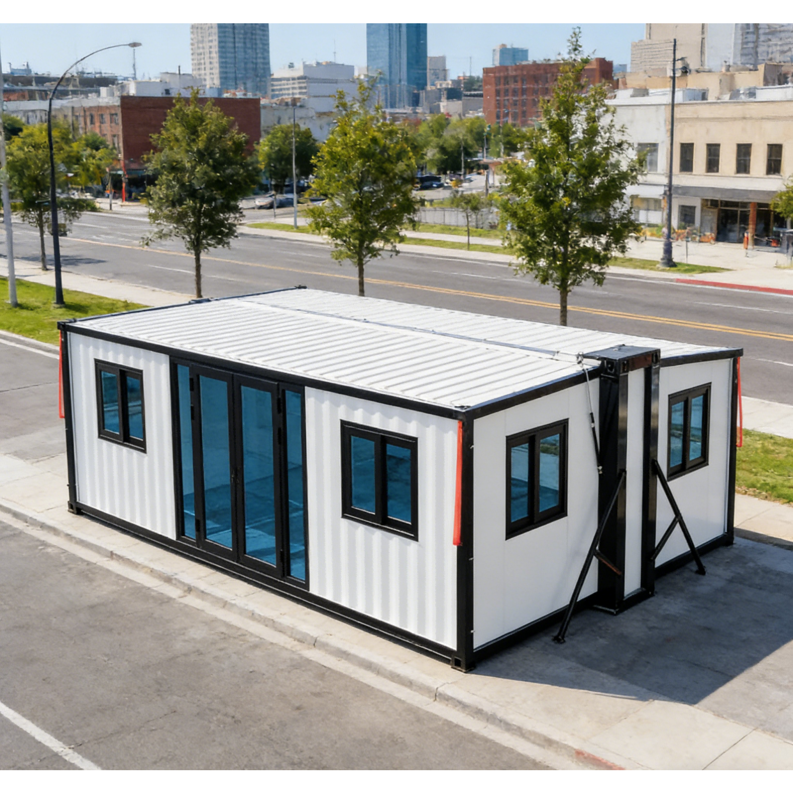 Dental Clinic Expandable Wing Cabin - X-Ray Room Ready with Lead-Lined Walls