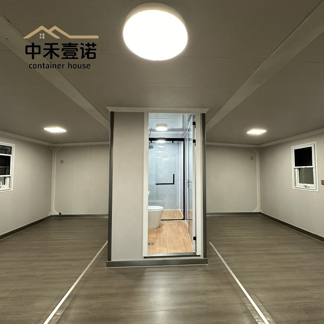 Fully Furnished Prefab Moisture Proof Expandable Container House With Glass Wall For Tiny House