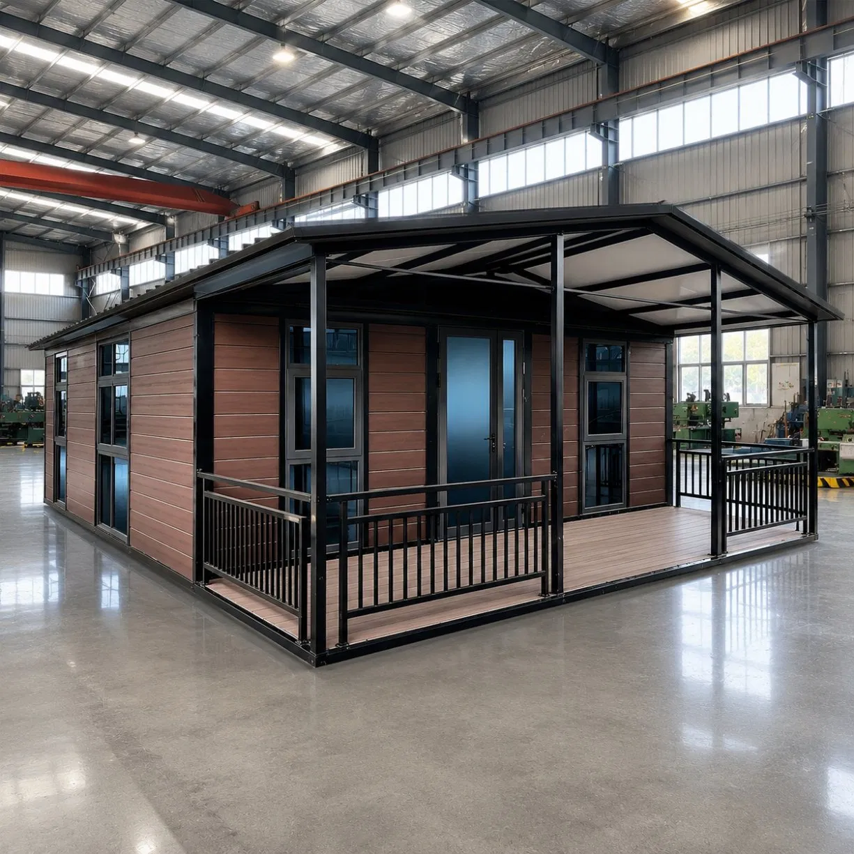 20FT Tiny Home Expandable Container House Modular Portable Prefab Cabin Home for Family Living and Vacation Accommodation with Bathroom Kitchen CE Certification
