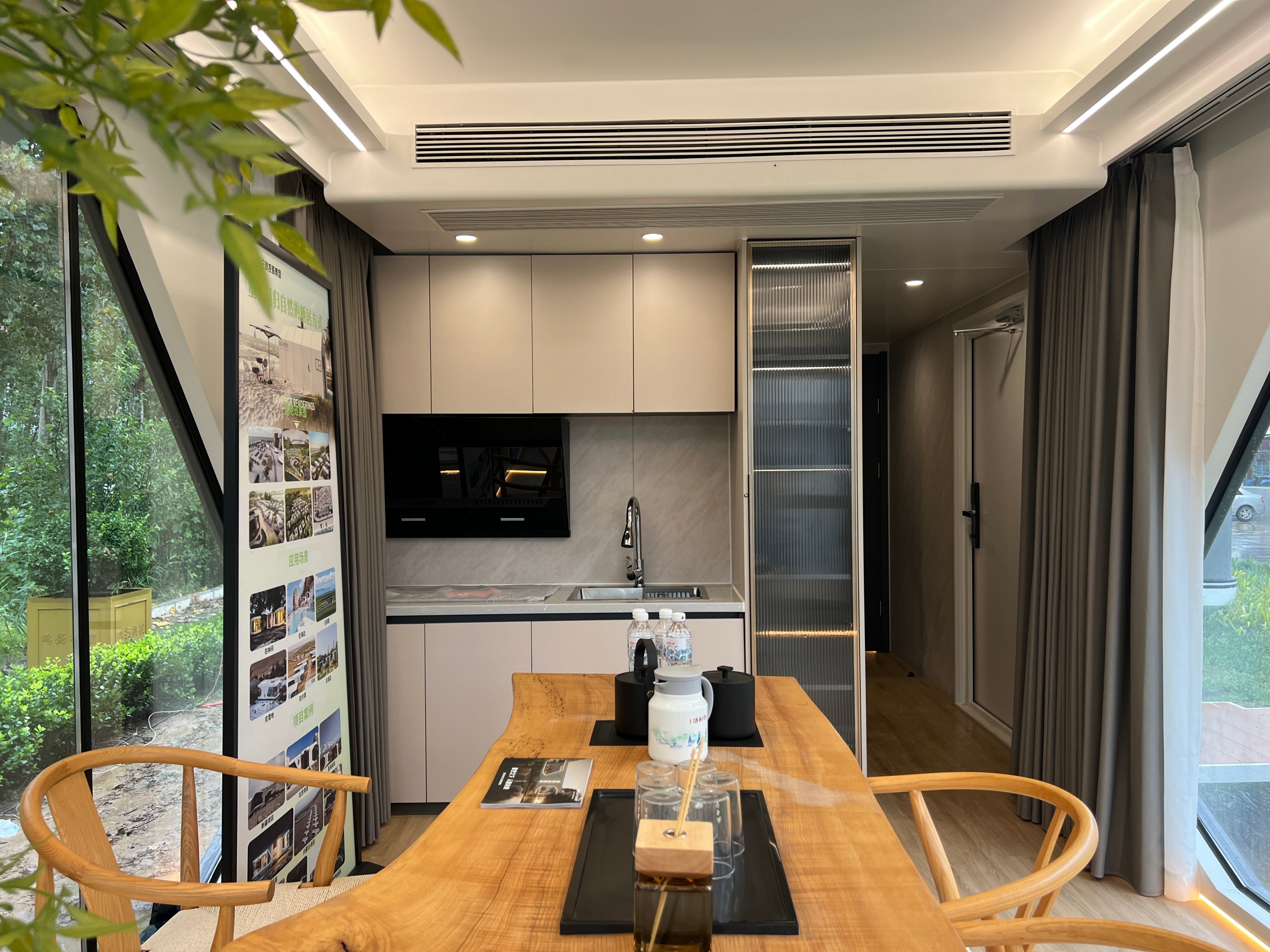 Portable 2 Stores Smart Space Capsule Movable Prefab Pod House Luxury Mobile Home With Kitchen And Bathroom