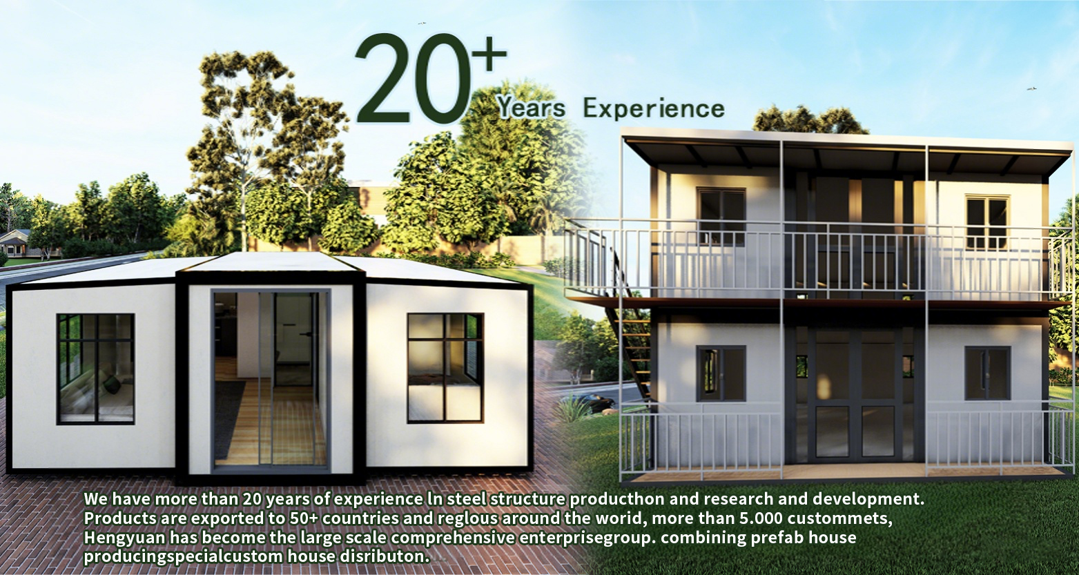 Modular Container House Project View 1