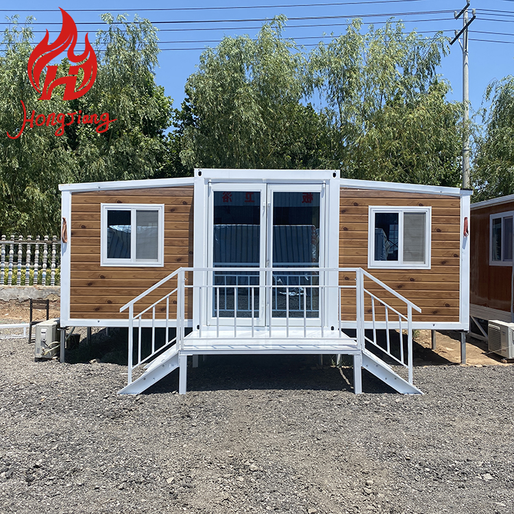 Light Steel 4 Bedroom Container House 20ft 40ft Hurricane-Proof Foldable Flat Pack Expandable Storage Office Villa for Shop Use