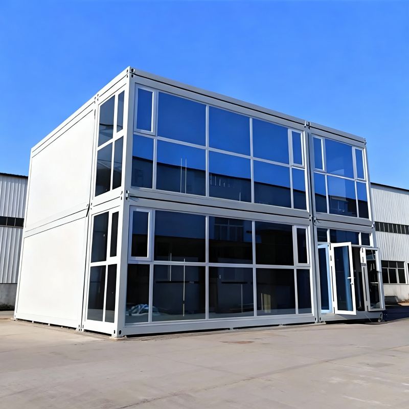 Steel Structure Prefabricated Container House 20ft 40ft Flat Pack Expandable Mobile Home, Detachable for Hotel/Office/Camping