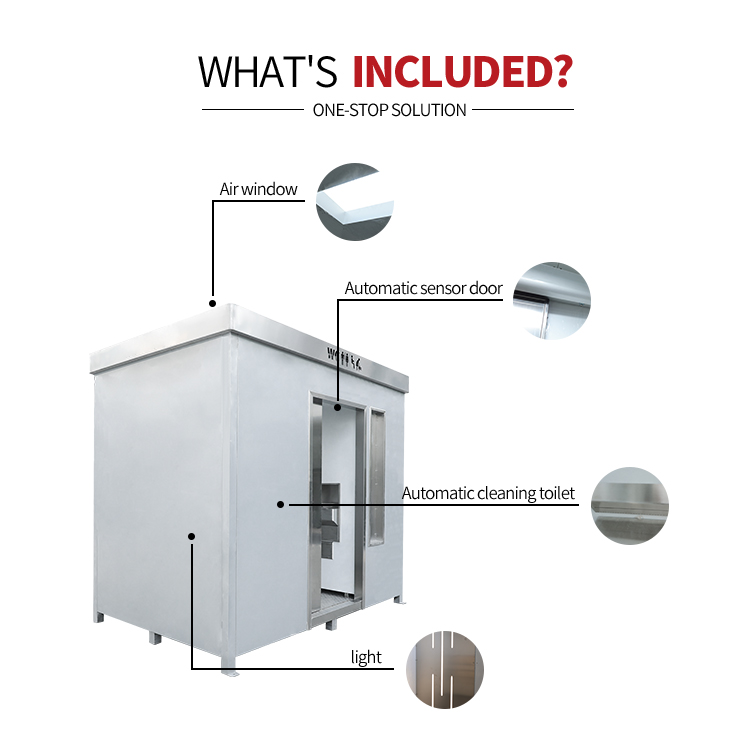 Stainless Steel Portable Toilet Feature 1