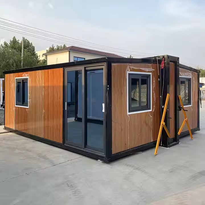 700 Double Wing Residential Folding Foldable Warehouse Storage Expandable Container House for Activity Rooms