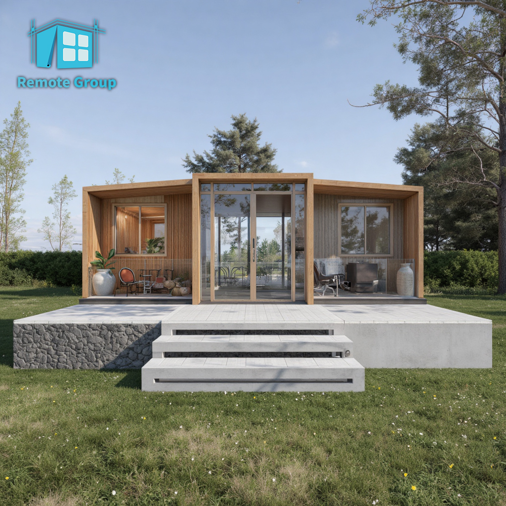 REMOTE Luxury 10ft 20ft 40ft Collapsible Modular Folding Container Tiny Home Portable Movable Prefab Houses Ready To Ship