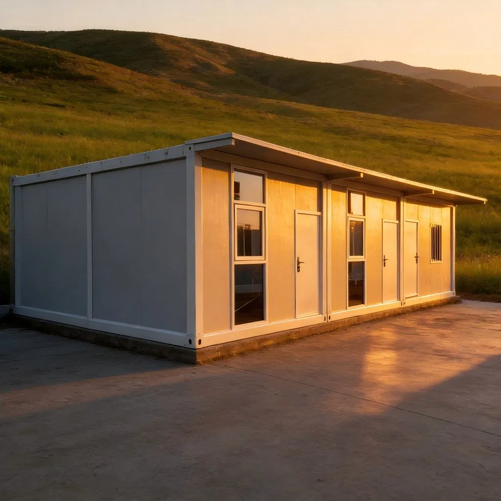 Easy Assembly Flat Pack Container Home Temporary Accommodation