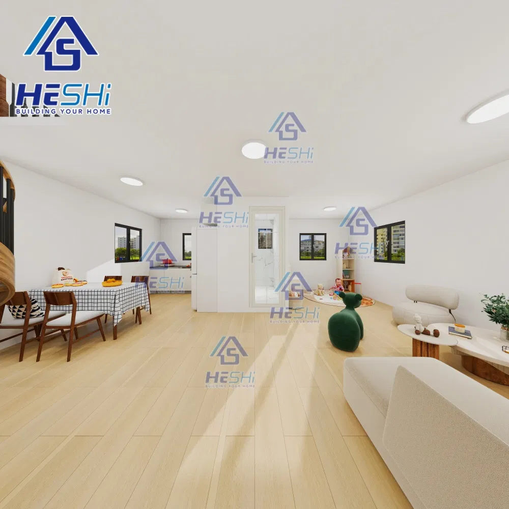 Waterproof Prefab 20FT 40FT Luxury Movable Home 5 Bedroom Prefabricated Light Steel Expandable Container House