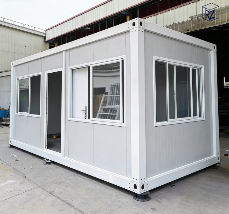 Modular Expandable Steel Container House Fabricated Container House 20ft with Electric System for Medical Station Living