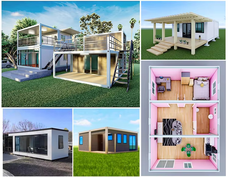Detachable prefabricated container dormitory