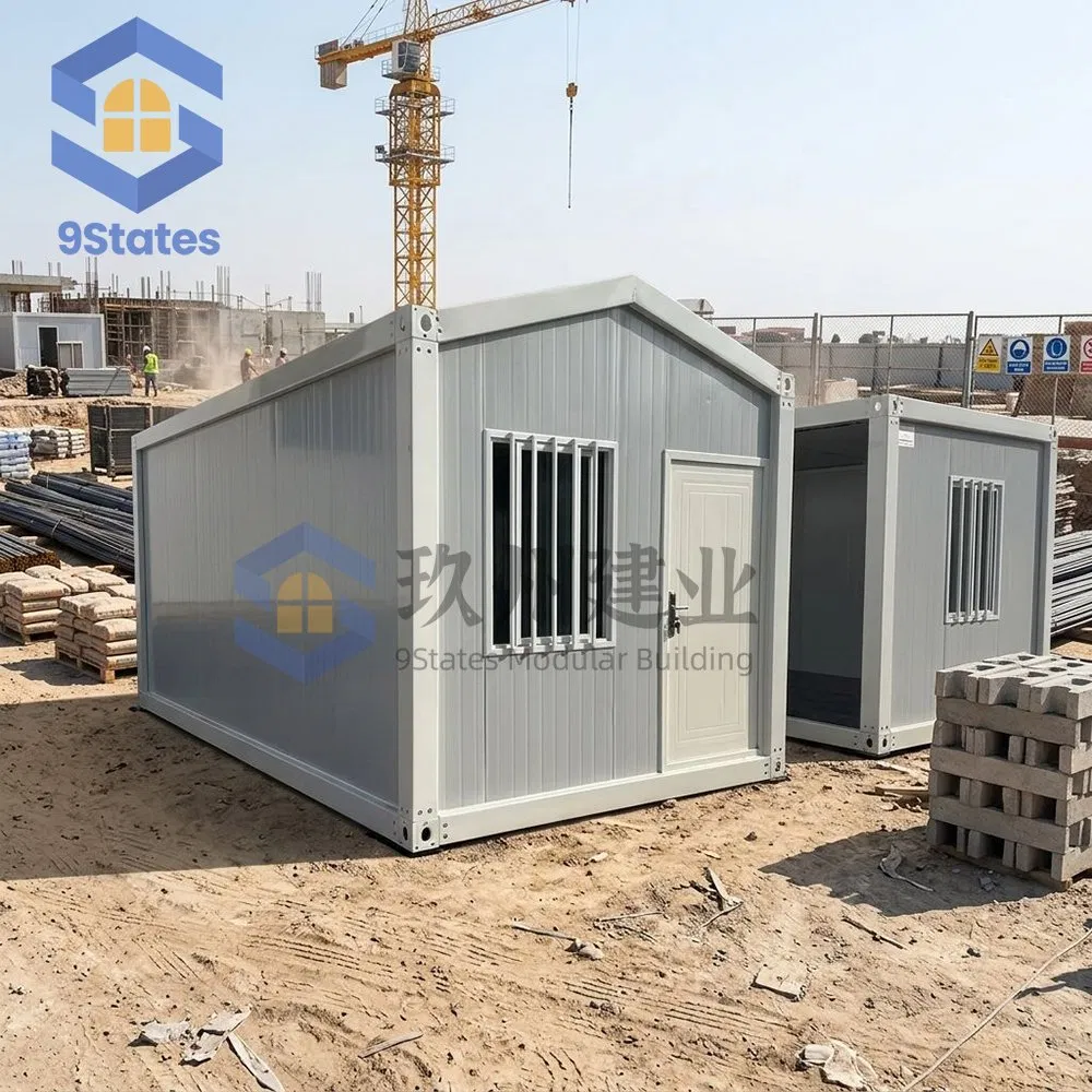 Fire Resistant Portable Expandable Prefab Cabin Worker Labor Camp Accommodation CE Factory Direct Sale