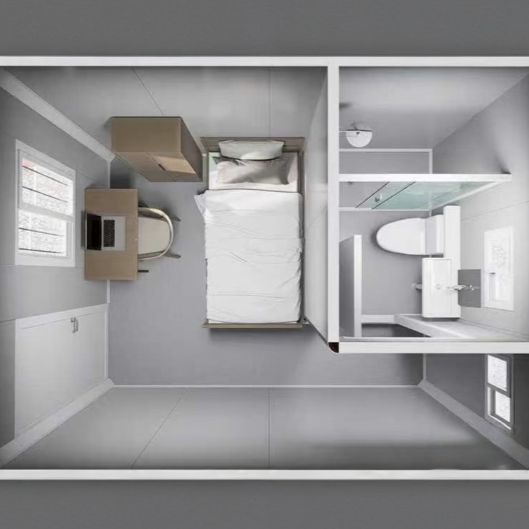 40Ft Easy Installation Modular House Steel Frames Modern Design Prefabricated Container House