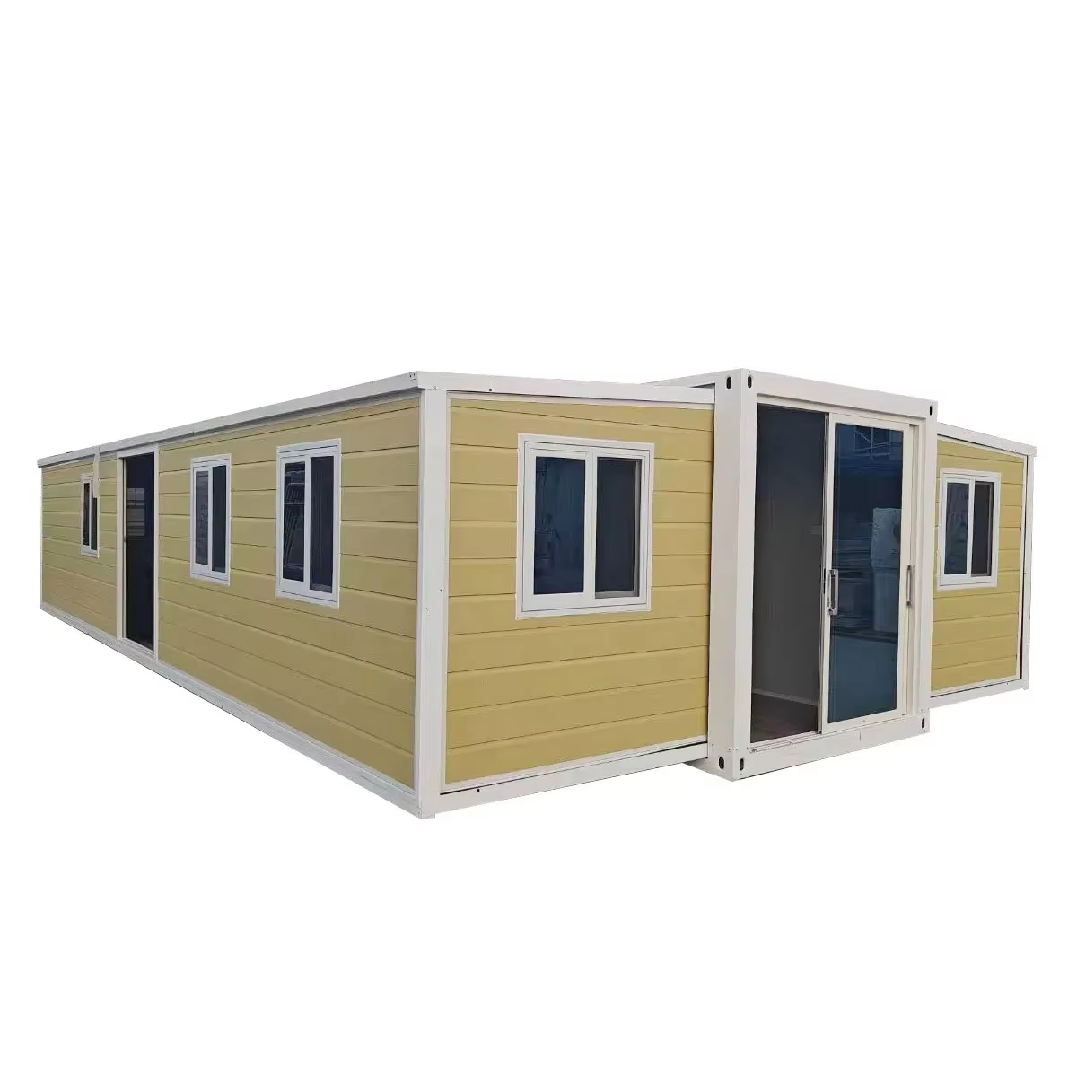 Innovative Portable Expandable Container House with Modern Design for Versatile Camping and Home Office Use