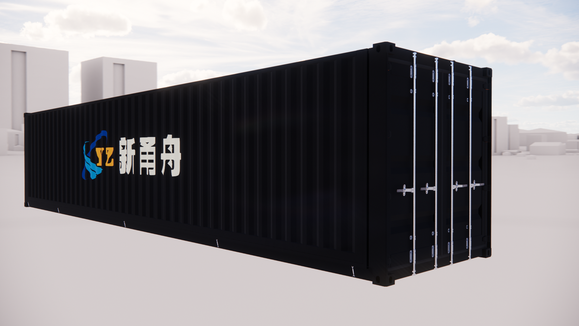 20GP Prefabricated Expandable Container House, Open Containers On Both Sides
