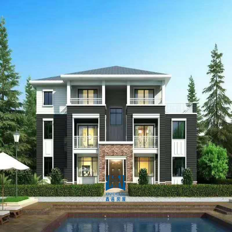 Luxury Expandable Prefabricated Vacation House for Modern Living