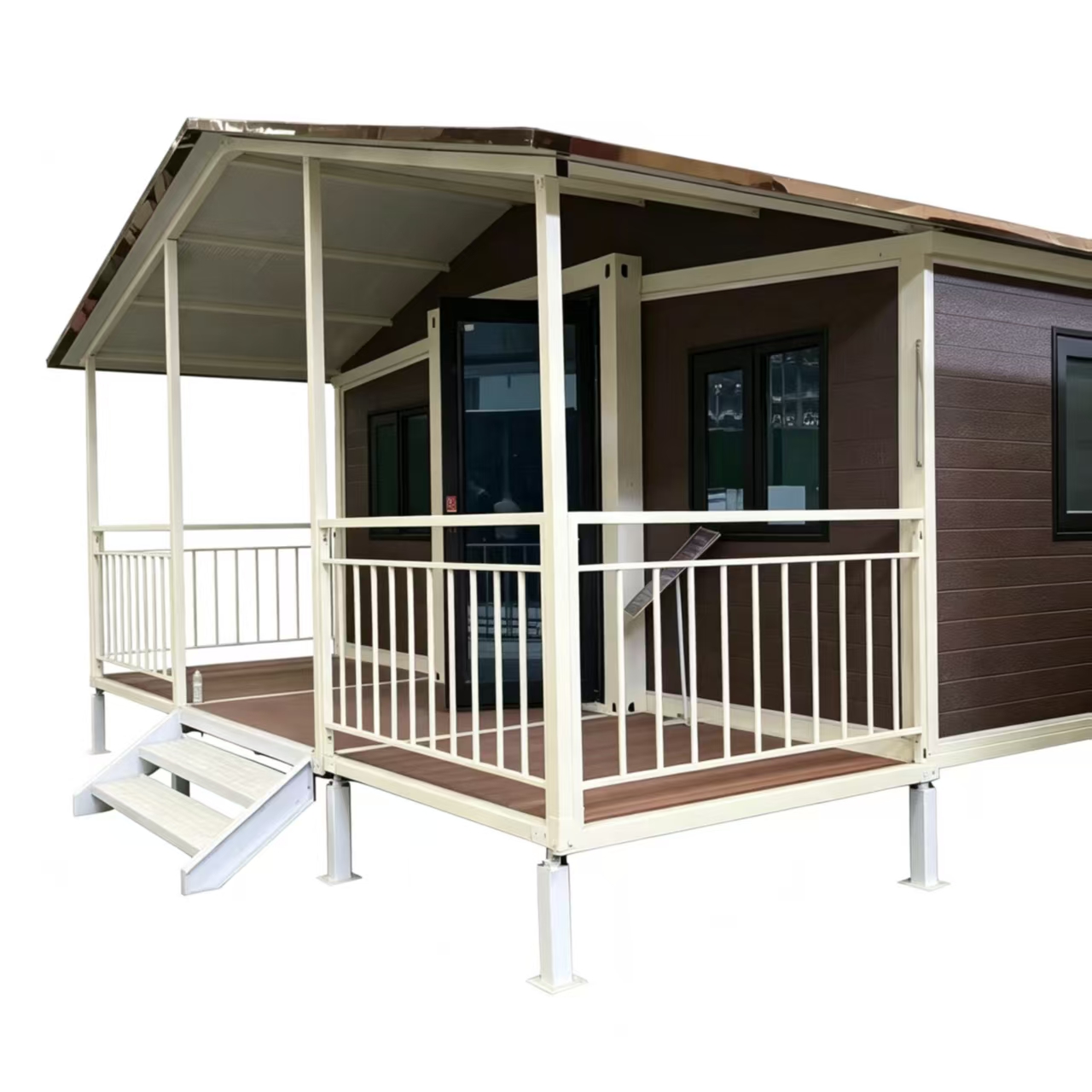 Anti-corrosion Prefab Container Home 2/3 Bed Expandable Mobile Villa for Camping Hotel