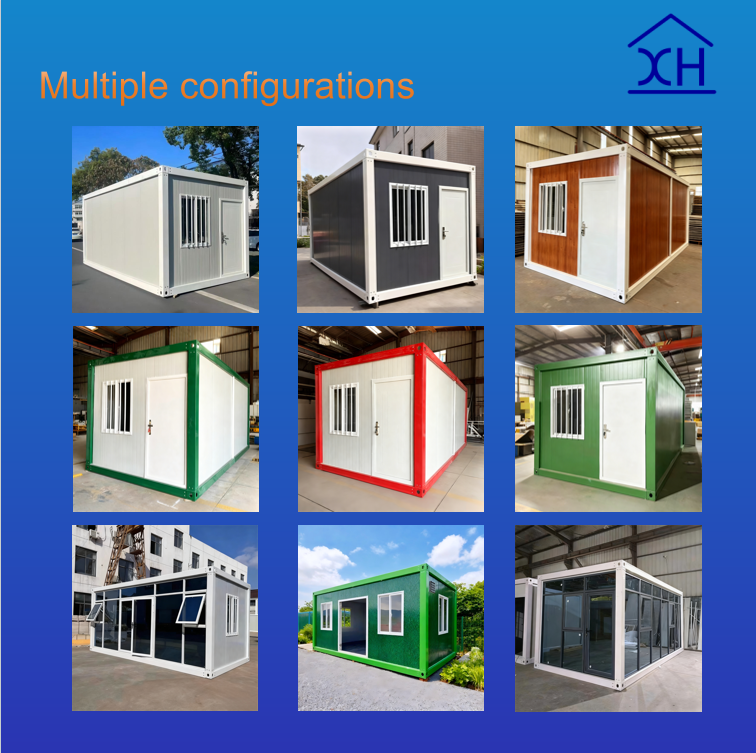 XH 20ft Ready to Ship Expandable Container House Fast Assembly Tiny Home Ready to Ship Free Shipping