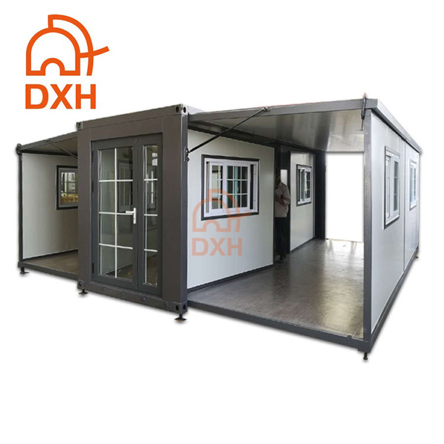 Dxh Factory Exhibition Hall Luxury Vacation Hotel Australia Shop Modern 20FT Meeting Room 10FT Classroom Villa Prefab Tiny Expandable Container House