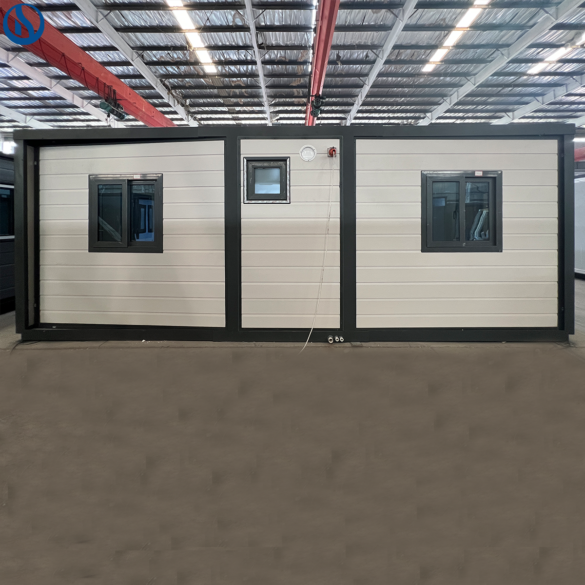 Prefab Container Office Unit Durable Steel Structure Container Office for Business