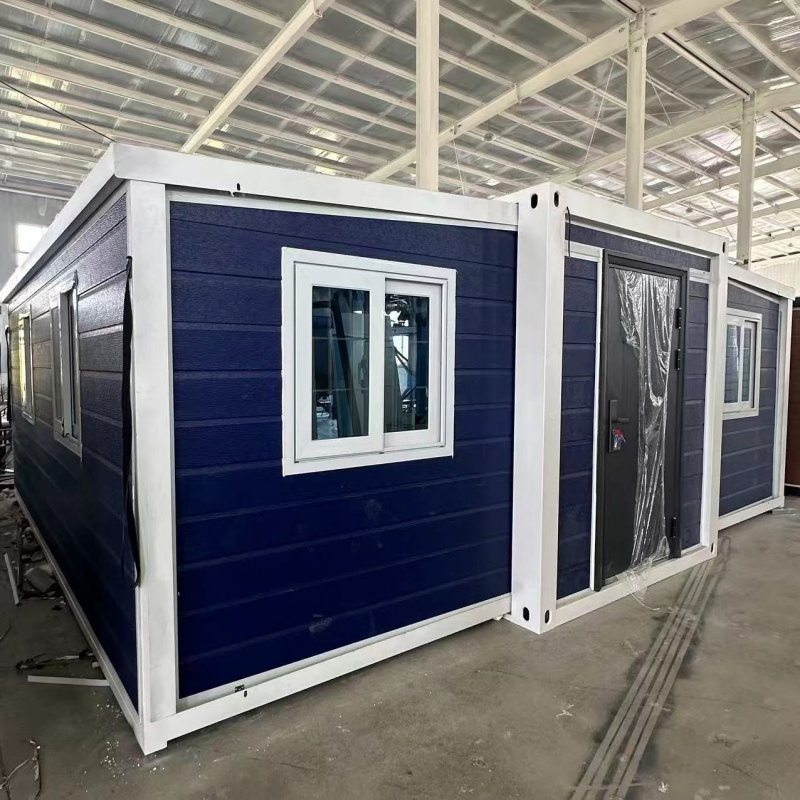 Rapid Setup Expandable Container Housing for Instant Living