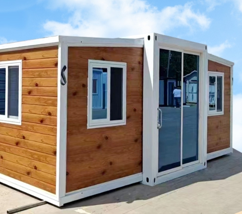 Expandable Container House Folding Container Home Tiny Portable House Mobile Portable Home Modular Prefabricated Foldable House