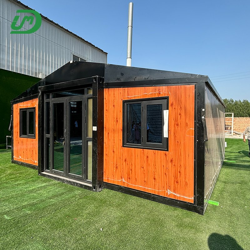 Luxury Modular 2 Bedroom Homes Modular Portable Prefab Cabin Expandable Prefabricated House