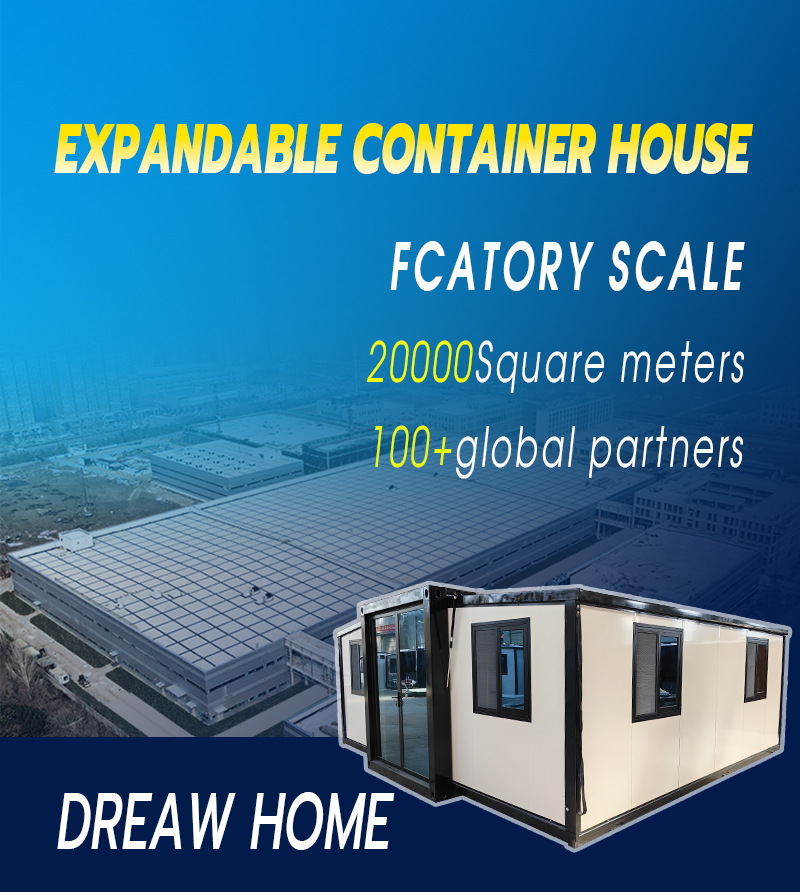 Rapid-Deploy Portable Expandable Container House with Wooden Sandwich Panel Design for Pop-Up Campsites Vacation Homes Villas
