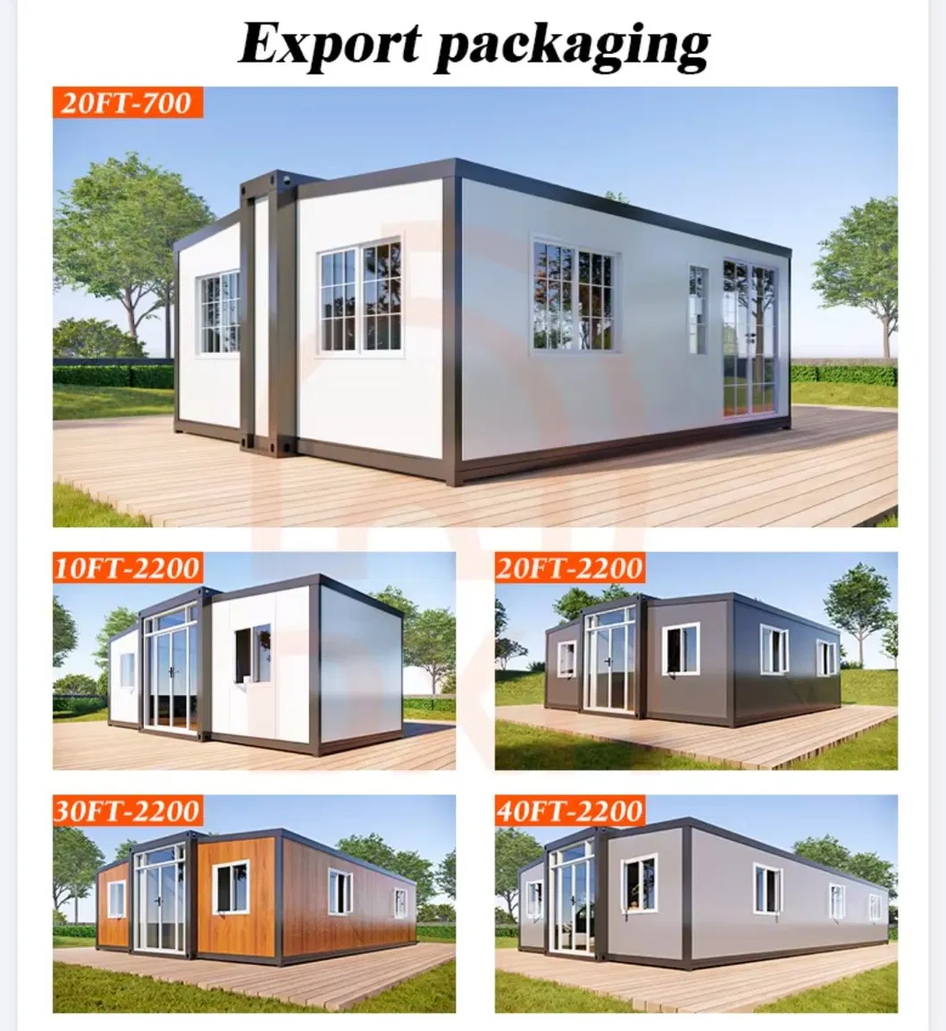 Australia Hot Selling Vacation Villa Hotel Custom Expandable Container House