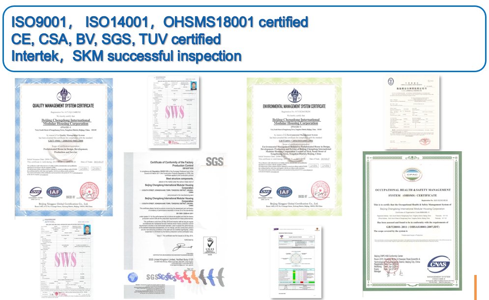 Quality Standards Certifications