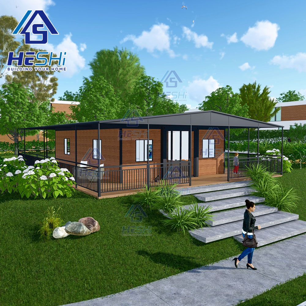 High Quality Prefab 20Ft 30Ft 40Ft Expandable Container Home 2 4 5 Bedroom Prefabricated Villa Portable House Casa Portable