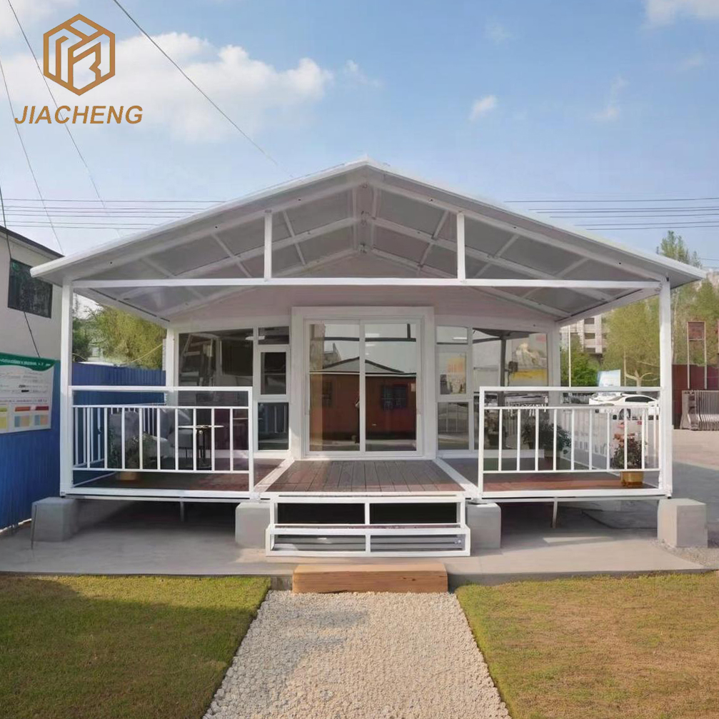 Custom Folding Double Wings Prefab House Steel Frame Metal Luxury Prefab Double Wing Folding Room Container Expandable 3 Bedroom