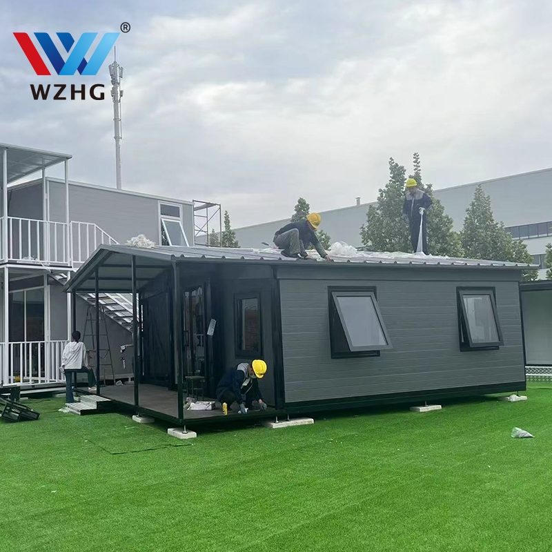 Granny Flat 20Ft 40 Ft Expandable Container Folding House Prefab Shipping Prefabricated Mobile Home 2 3 4 5 Bedroom