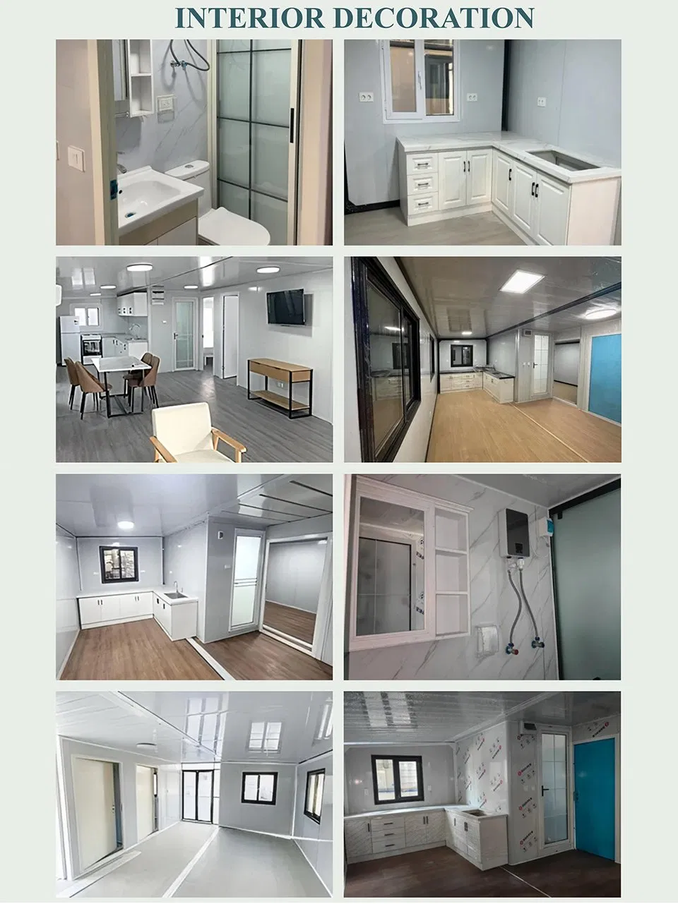 Modular Container House Interior Design Layout