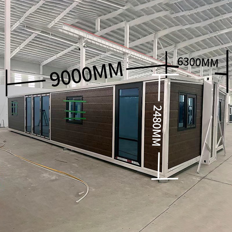 20 ft Double Wing Expansion Low-cost Container House Mobile Room Outdoor Temporary Folding Room Emergency Rescue Expandable