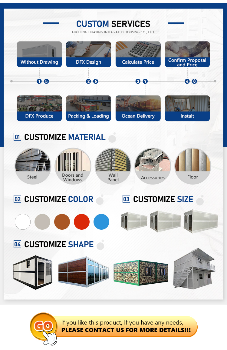 Folding container house design style 5