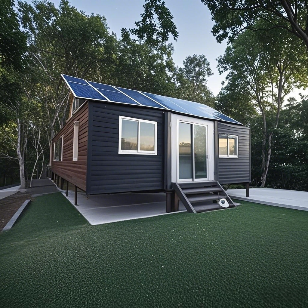 Customized Expandable Container House 20ft/40ft Modular Prefab with Solar Luxury Tiny Homes for Bedroom Use