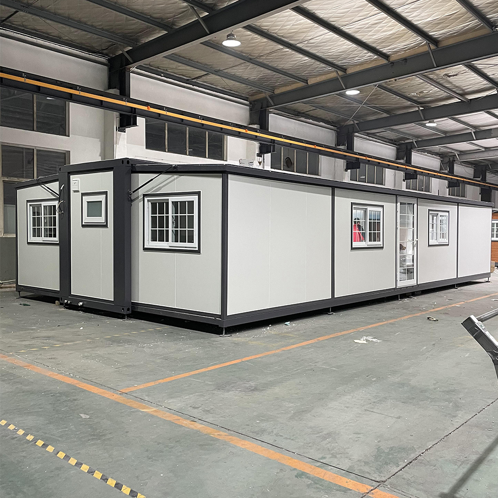 Wholesale Prefabricated Expandable Container House Portable Modular Prefab Villa Folding Mobile Tiny Home 40Ft 3 Bedroom