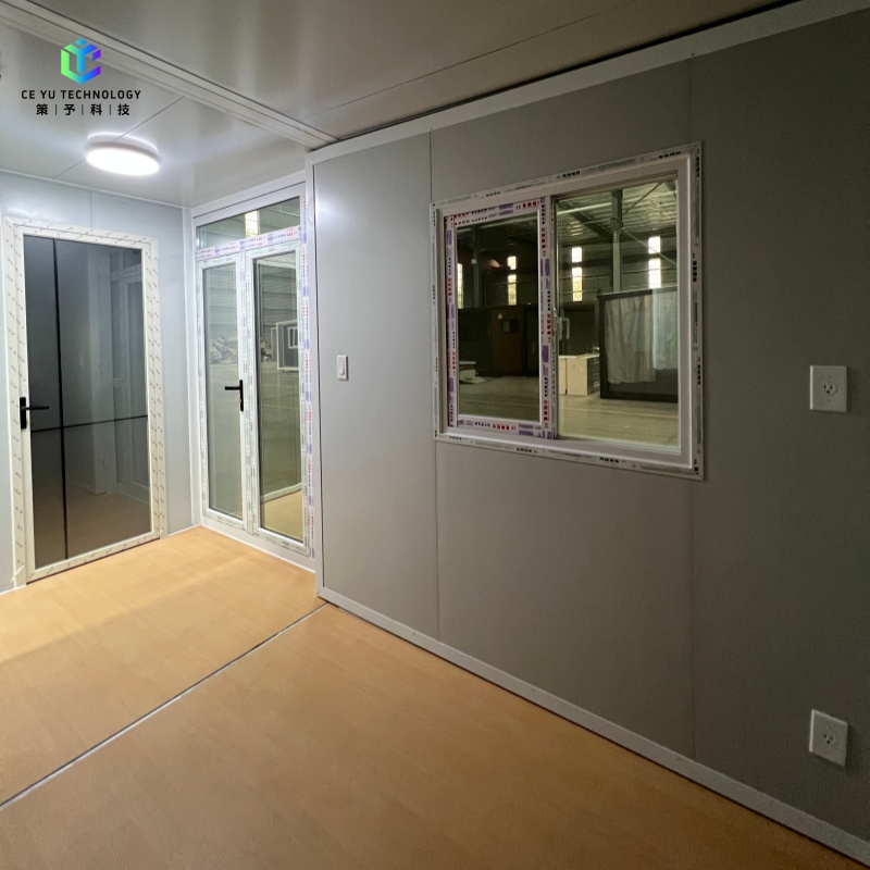 Double Wing Expandable Modular Building Low Cost High Space Utilization Expandable Home for Dormitory Staff Accommodation