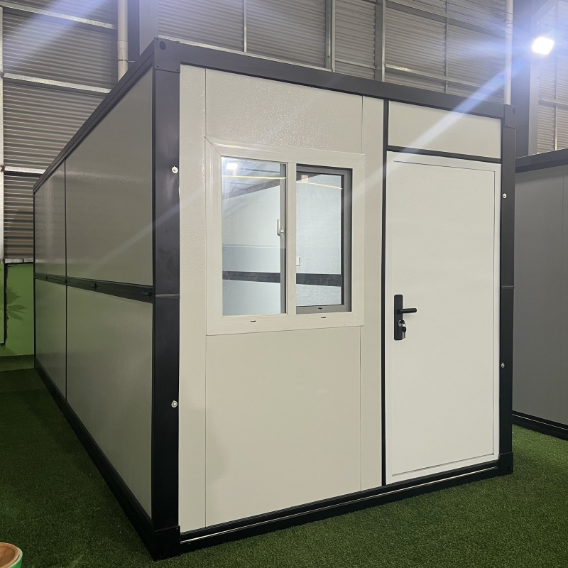 Expandable Modular Home Prefab X Foldable 14 Units Loading C Folding Container House