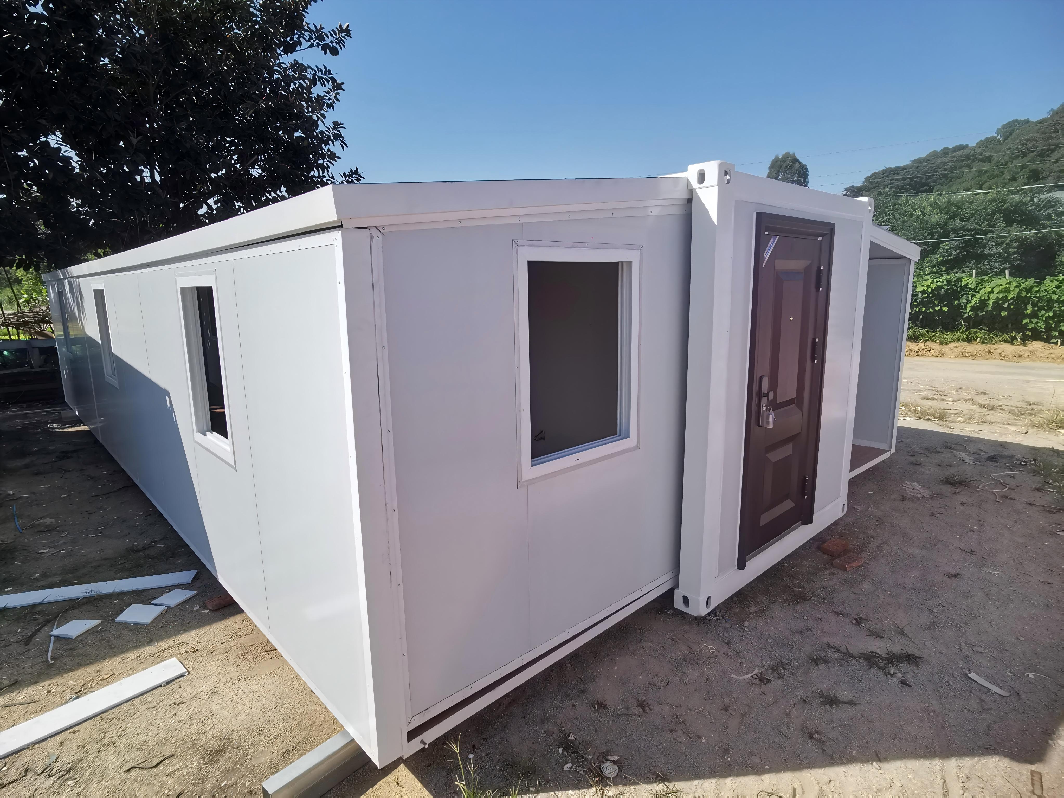 Expandable Breathable Steel Container-Mounted Movable House for Office Building and Apartment Use