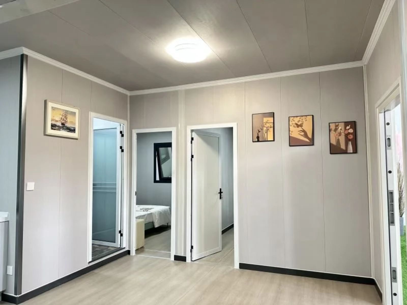 Prefab Ready Made Tiny Folding Expandable Winter 20Ft 40ft Shipping Container Foldable Small Modular Kit Office Home House