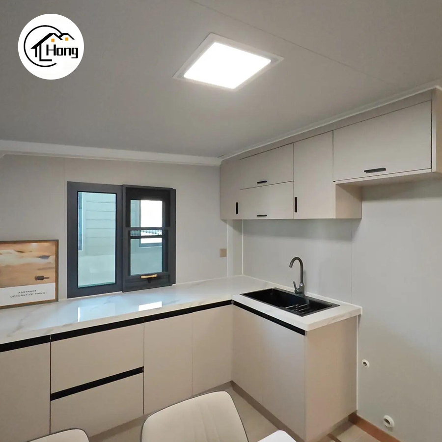 20ft Australia Standard Granny Flat Expandable Container House Prefabricated 2 Bedroom Luxury Movable Folding Villa