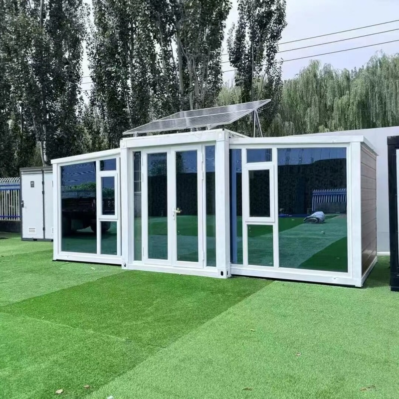 20FT 30FT 40FT Folding Modular Home Expandable Container House with Solar Energy System