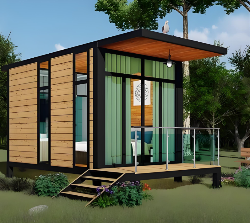 Prefabricated Expandable Steel Structure Container House for Site Office and Labor Camp with Toilet